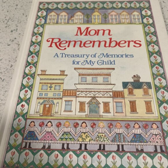 Vintage 90s MOM REMEMBERS Memory Book - Fillable Information About Childhood - Picture 3 of 11